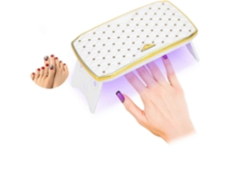 Lâmpada UV LY EBIKE para Unhas, Mini Secador Portátil de 36 W para Esmaltes em Gel, Lâmpada LED UV USB, Secagem Rápida