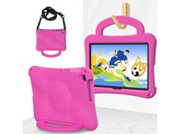 Capa Para Tablet Lenovo Tab M10 3ª Geração Tb-328fu/xu Com Alça Em Formato De Bola De Futebol, Feita De Eva Resistente A Impactos.