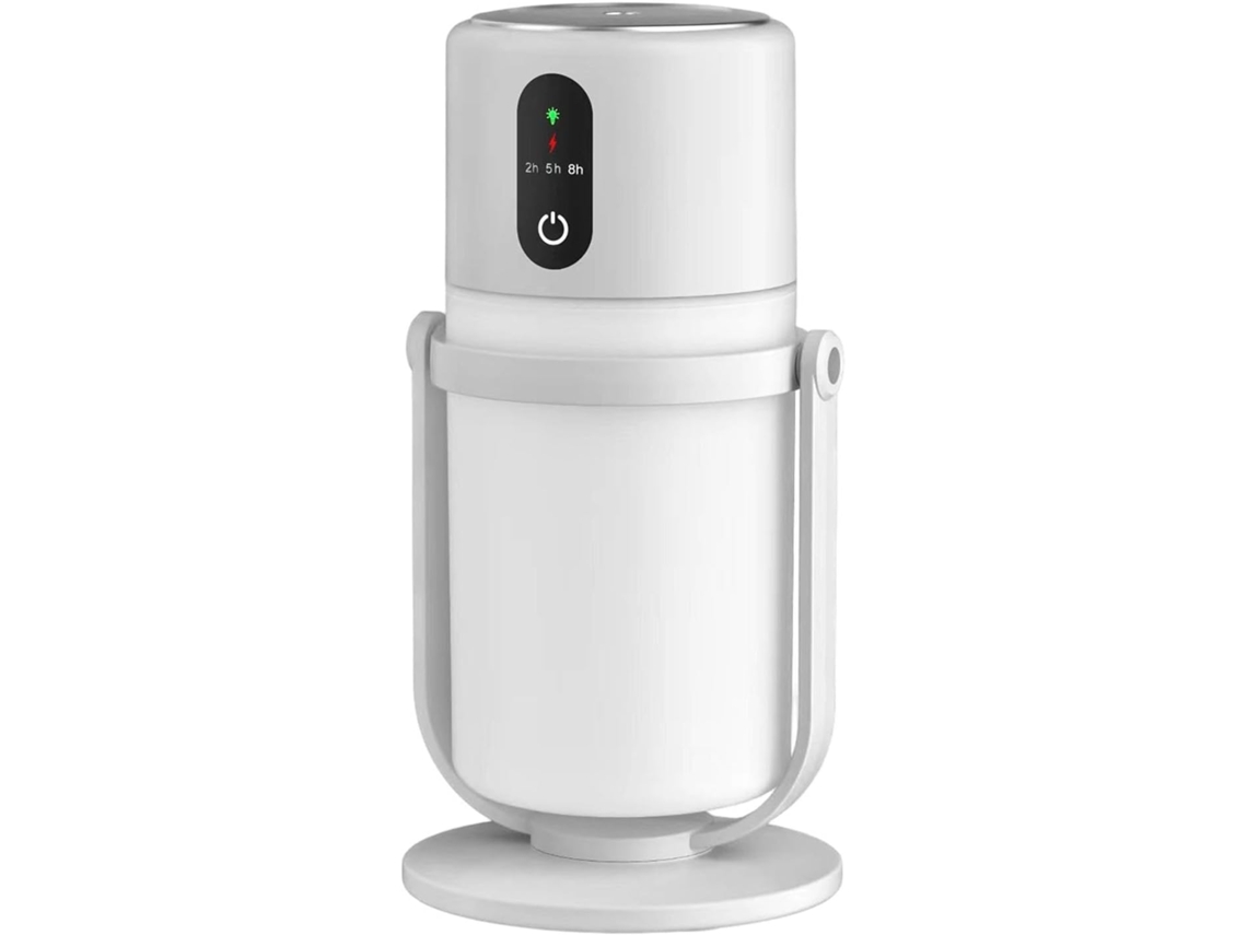 Umidificador De Ambiente Para Quarto – Ultrassônico Portátil E Silencioso 300 Ml Com Luz Led Ideal
