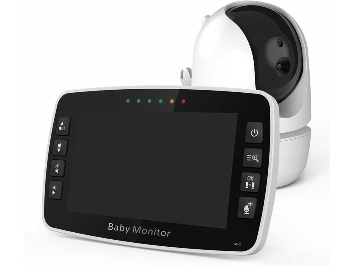 Monitor Ptz Ips De 4,3 Polegadas Para Exibição De Câmeras De Segurança