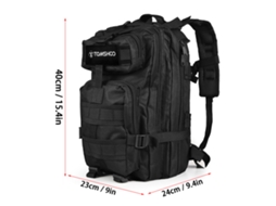 Business mochila Tática Outdoor Tomshoo Molle Assault Pack para Camping Hiking Caceria Mochila de Ombro