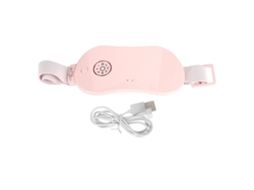 Cinta de massagem com aquecimento rápido Laxiscreed para alívio da cintura e saúde uterina.