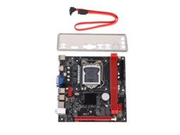 Placa-mãe De Desktop Gamer Szmz Lga 1155 Com Wifi, Ddr3 16gb, Pci E 16x, Placa De Rede 100m