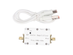 Amplificador De Ganância Rf 10mhz-6ghz 10db De Baixo Ruído Profissional