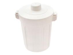 Lixeira de Mesa com Tampa Pequena | S/MARCA