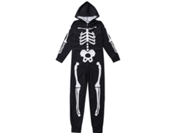 Conjunto De Pijamas Natalícios Laxiscreed Com Bodysuit De Gola Redonda E Estampa De Abóbora Tamanho M