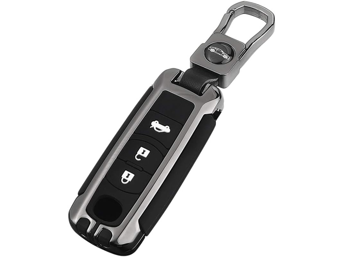Cnkaka036 Capa Para Chave Remota Inteligente, Liga De Zinco, Cinza, Para Mazda 3cx 30cx 5 6cx 9 2019 2020