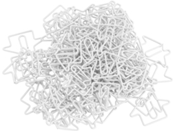 100 Clips De Papel Em Formato De Casa, Materiais De Escritório Criativos, Acessórios De Mesa Para Es Gokoco