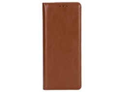 Capa de Proteção EOOCOO em couro genuíno para Galaxy Z Fold 2 com suporte
