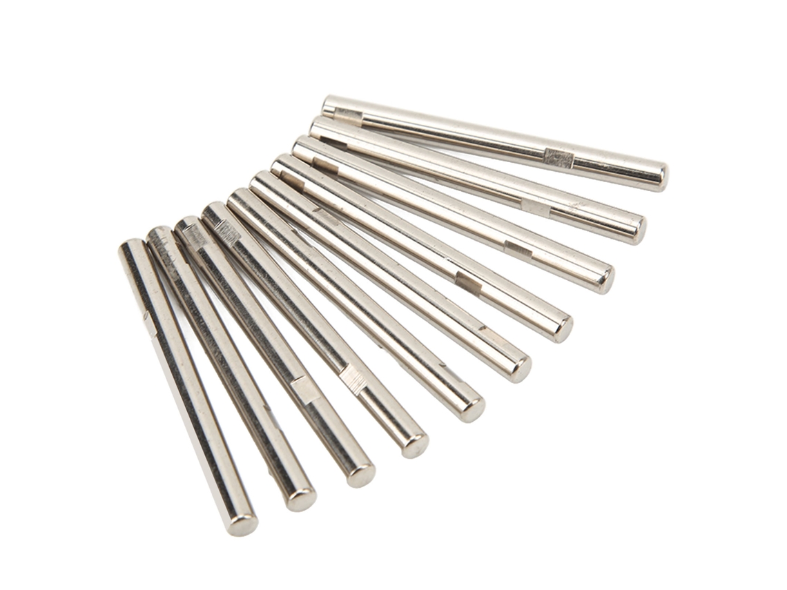 10pcs Eixo De Motor Rc De Aço Inoxidável 4mm Para Carro Barco Avião Brinquedo De Controle Remoto