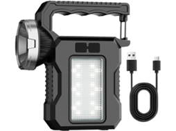 Lanterna De Acampamento Recarregável, Luz Led Solar | Lanternas