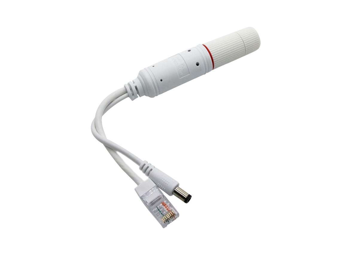 Adaptador Divisor Poe Ativo, 48v Para 12v, Ieee 802.3af 10/100mbps Até 100 Metros-aquaforge