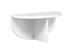 Prateleira de Parede Branco Brilhante 38 X 19 X 19 Cm MAISON EXCLUSIVE