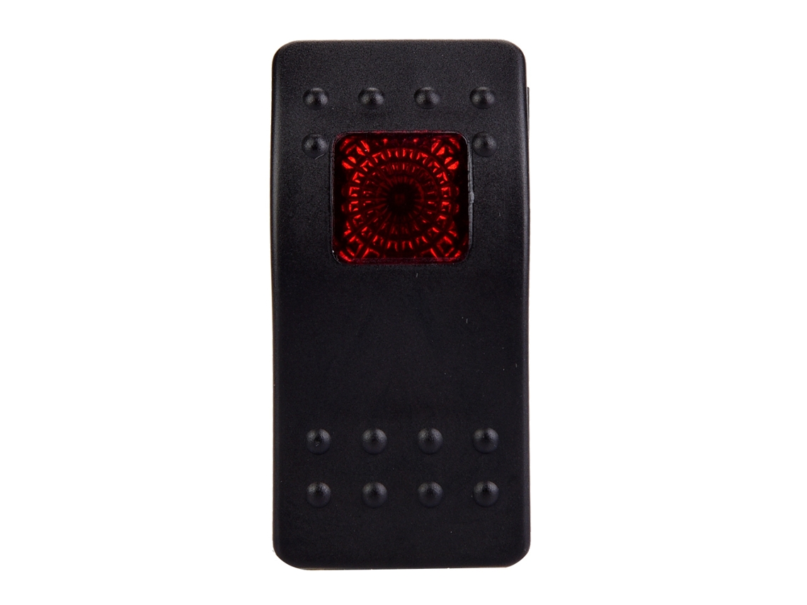 5 Peças Interruptor De Oscilação De 4 Pinos Com Luz Led 12v Cc Para Carro, Barco, Caravana, Bateria (vermelho)