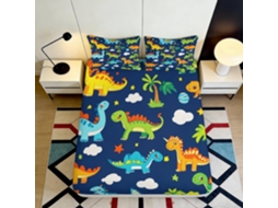 Conjunto de Cama Infantil em Microfibra Fronha 200x25cm
