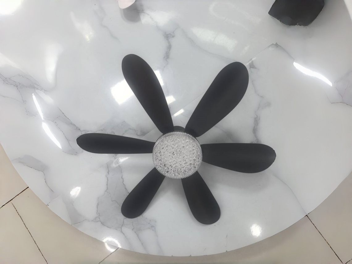 Ventilador De Teto Com Luz Rosca E27, Pequeno, Doméstico, Silencioso E Inteligente, Para Sala De Jantar E Quarto