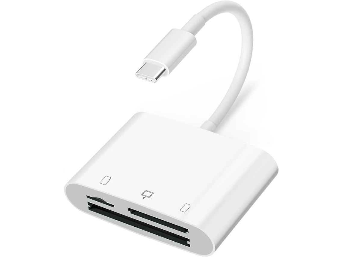 Lurelia Leitor De Cartões Usb-c/usb Cf/sd/tf, Plug Play