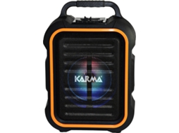 Coluna Portátil KARMA ITALIANA BM 863 Preto e Laranja