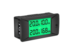 Voltímetro Ametrômetro Digital Dc: Medição 0~300v E 300a