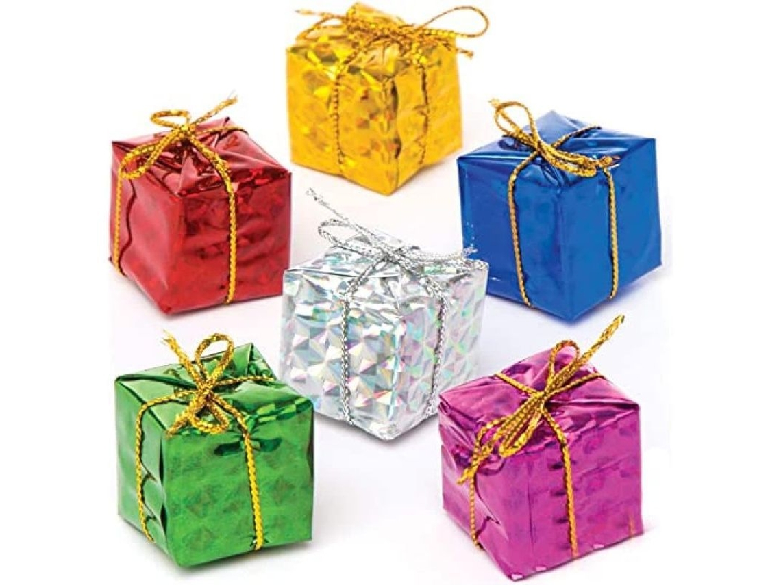 conjunto de 24 Mini Decorações de Natal para Crianças