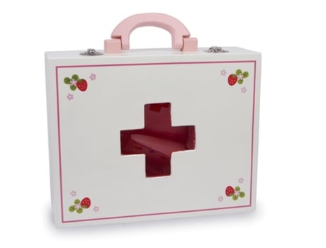 Jogo Tradicional SMALL FOOT COMPANY Madeira - Vermelho - 25 x 22 cm)