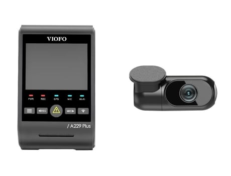 A229 Plus 2ch G Gps Gravador de Vídeo Viofo