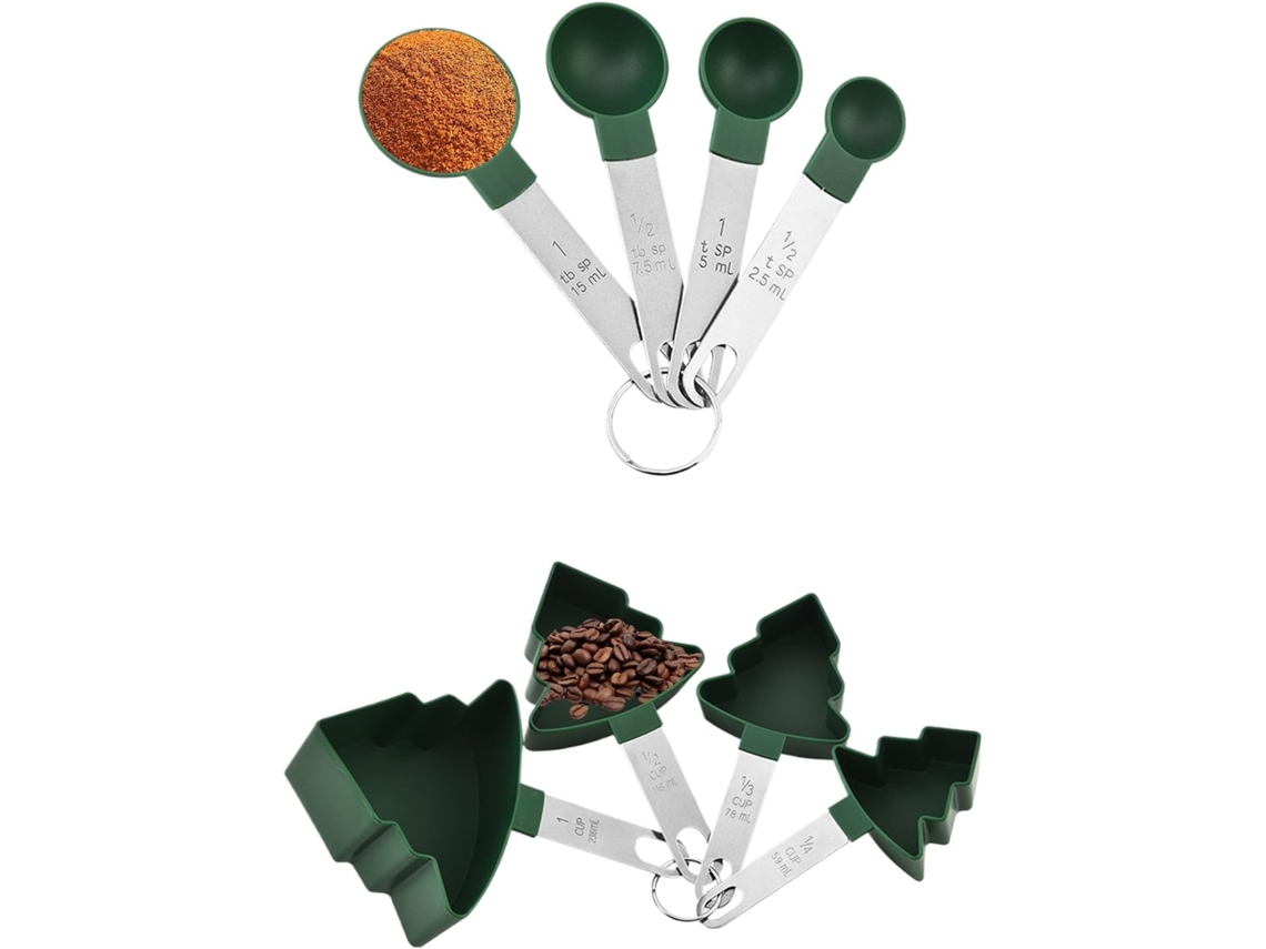 Conjunto De Xícaras E Colheres Medidoras Confeitaria