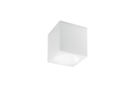 Candeeiro de Tecto Quadrado para Exteriores Citizen em Alumínio Branco