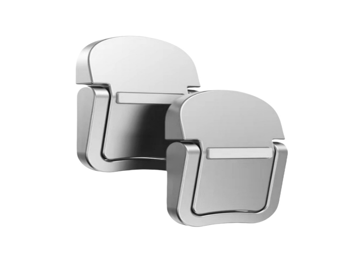 Lurelia Mini Suporte Para Portátil 2 Unidades, Ajustável, Dobrável, Ergonómico, Com Ventilação, Em Liga De Alumínio