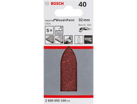 Conjunto de Acessórios p/ Lixadora  2 608 605 166 (5 peças)