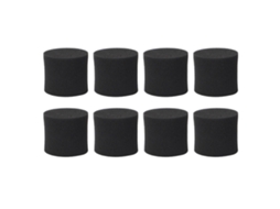 8pcs Esponja Tubo Porta Alto-falante Duto Ar Bajo Redução Ruído Caixa Cabinet Speaker