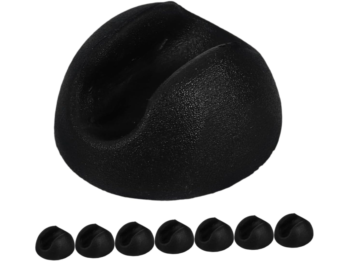 Tehaux 8 Peças Protetores De Piso Em Pvc Para Pés Móveis, Formato Meia Esfera, Antirriscos, Para Projetos Diy