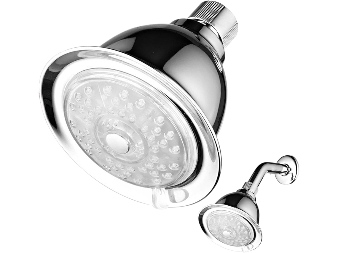 Chuveiro Led, Com Mudança De Cor E Sensor Temperatura, Ideal Para