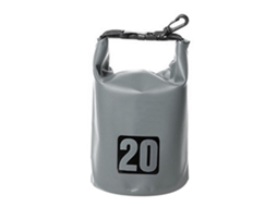 Mala Bucket Impermeável 20l Cinza para Camping