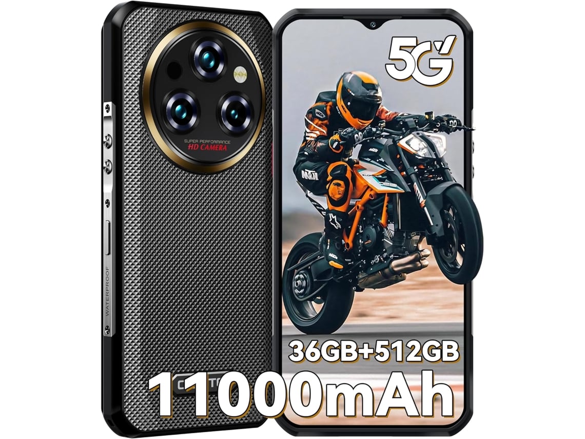 携帯電話本体 OUKITEL WP35 Pro 11000mAh 36GB/512GB Oukitel WP35 Pro 5G | 36 GB RAM + 512 GB ROM - Blackview® Portugal