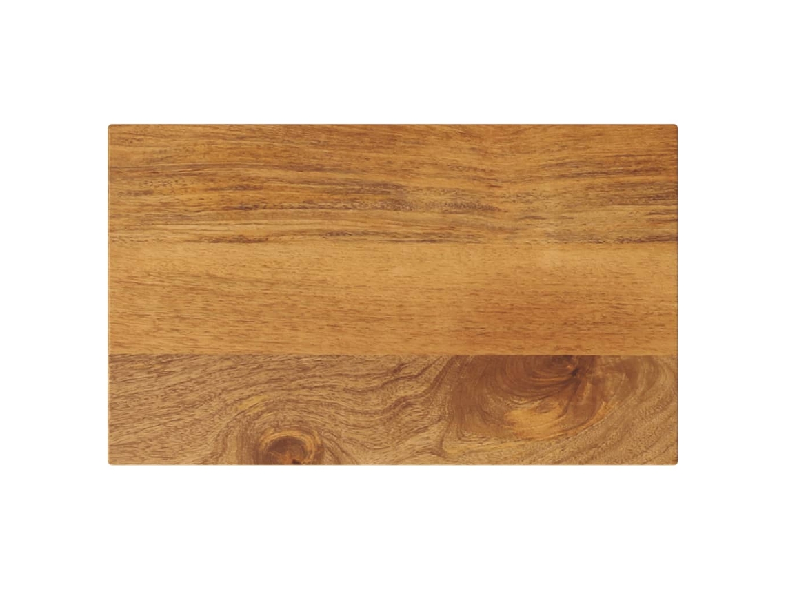 Vidaxl Tampo De Mesa Retangular 40x20x2,5 Cm Mangueira Maciça