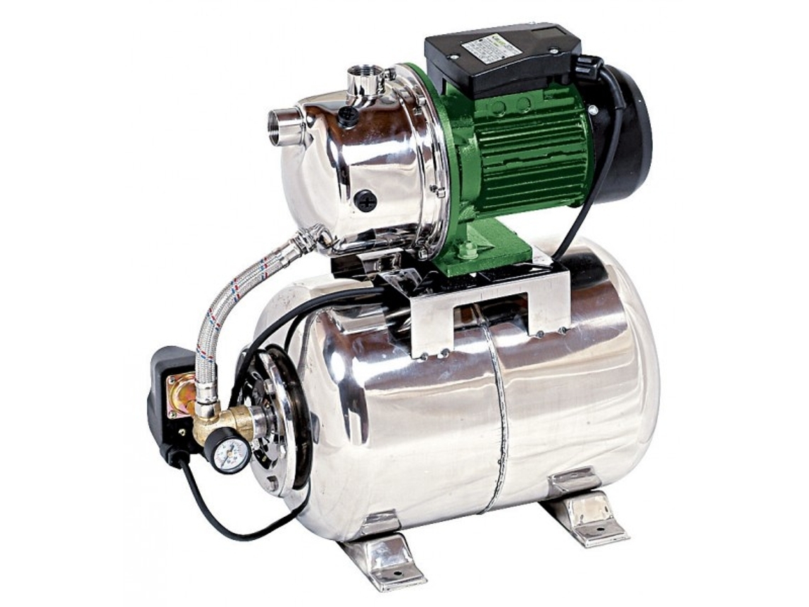 Bomba Auxiliar 24L com Jet101 970W em Aço Inoxidável Prsi24Jet101I RIBILAND (Outlet Grade A)