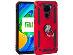 Capa Xiaomi Redmi Note 9 COOL Anel Vermelho