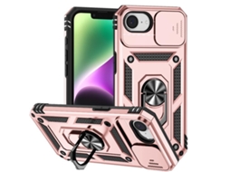 Capa Para Iphone 16e - Suporte Deslizante Para Câmera