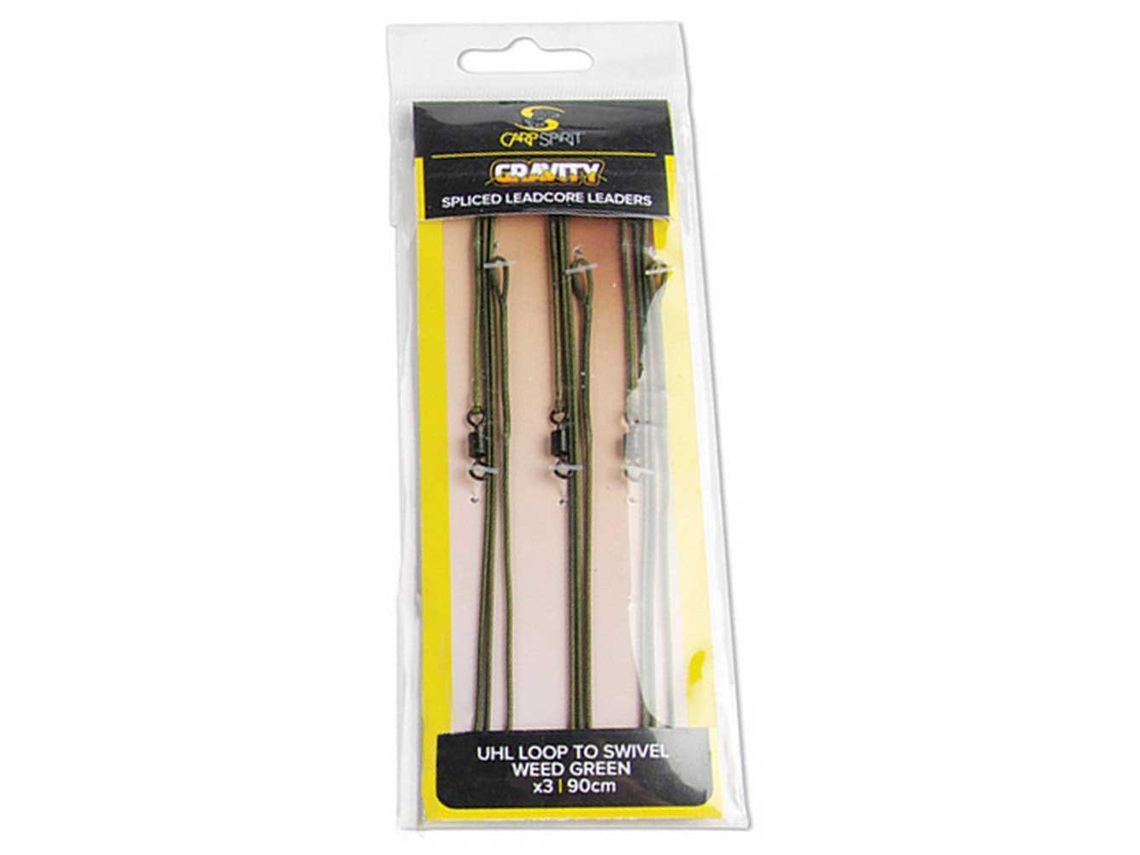 Linha Carpfishing Gravity Ready Leader Loop Swivel 90 Cm Verdecarp Spirit