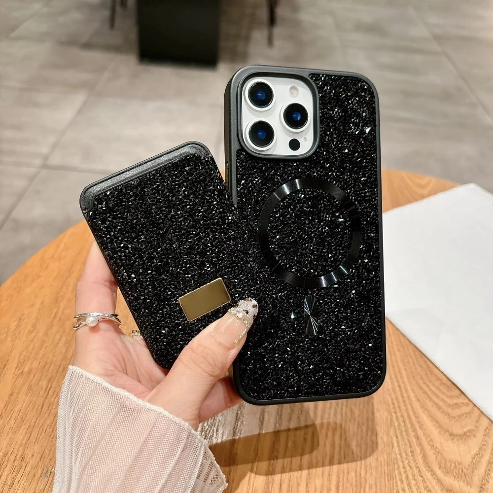 (preto, Iphone 14 Pro Max) Capa Rígida Magnética Respirável À Prova De Choque