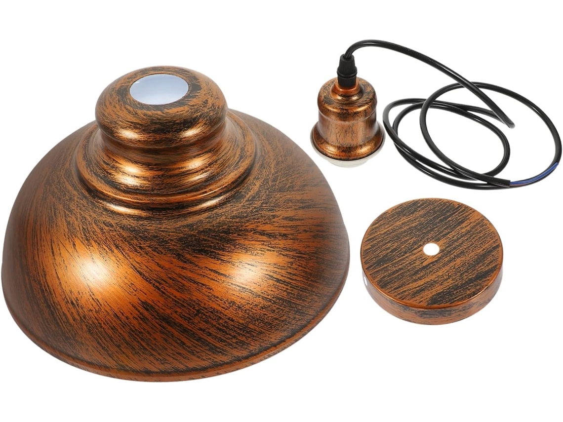 Acessório para Lâmpada Pendente em Formato de Gaiola para Luminárias Decorativas Suspensas. SFUSHOS