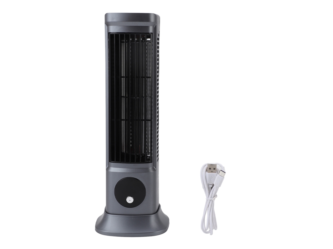 Ventilador de cintura vestível USB 3 velocidades S/MARCA
