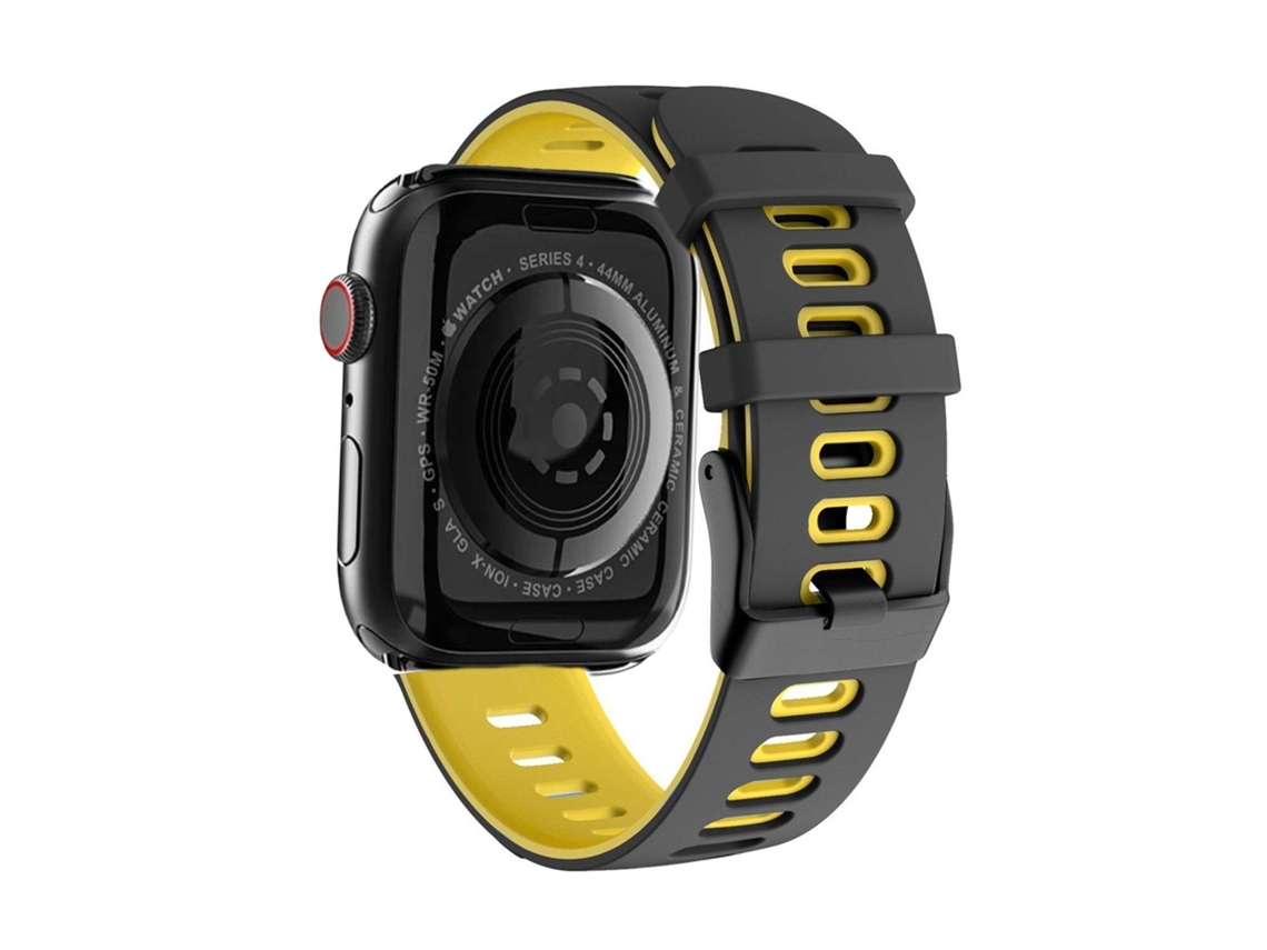Bracelete Pioneer para Apple Watch Series 4 40Mm Preto e Amarelo