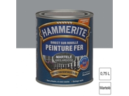 Tinta Hammerite Ferro Martelado Cinza Ardósia 0,75l Brilhante