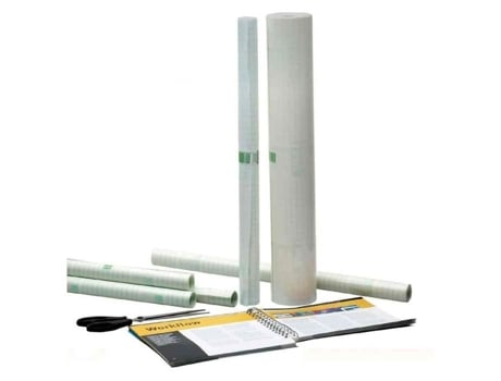 Rolo De Filme Protetor De Livro Autoadesivo 600 M Agipa Misto