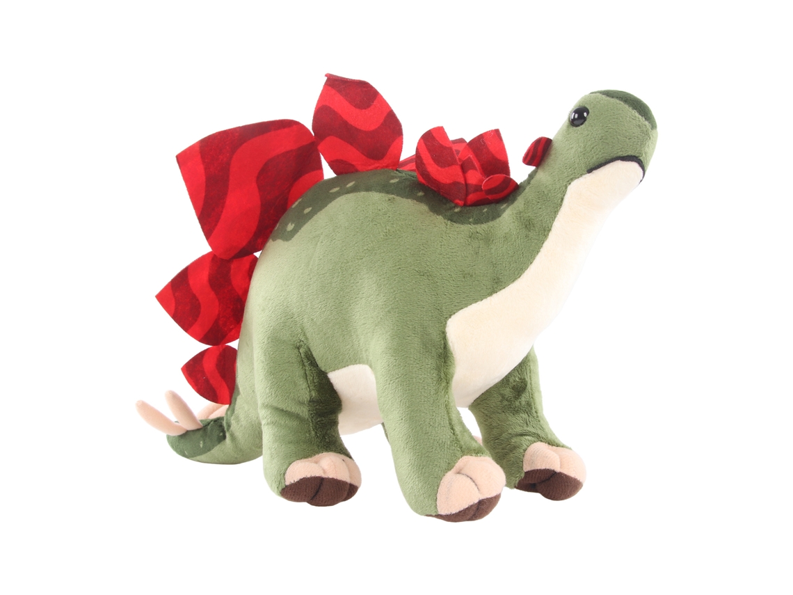 Boneco Dinossauro Simulado Ats Peluche Macio Adorável Brinquedo de Peluche Cartoony Decoração para Crianças