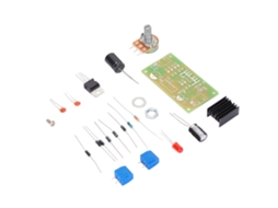 Laxiscreed Kit Fonte De Alimentação Ajustável Com Proteção Para Projetos Eletrônicos