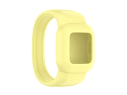 Lurelia Pulseira, Compatível Com Garmin Vivofit Jr3 Sem Fivela Silicone Cor Pura Amarela