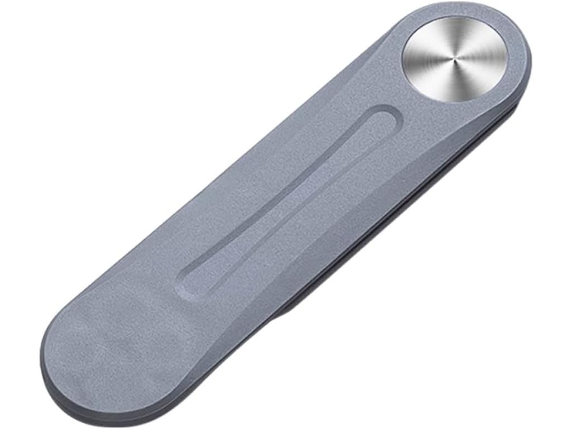 Portátil Dobrável Para Celular E Computador, Ajustável E Expansível, Na Cor Cinza Escuro, Compacto Gokoco